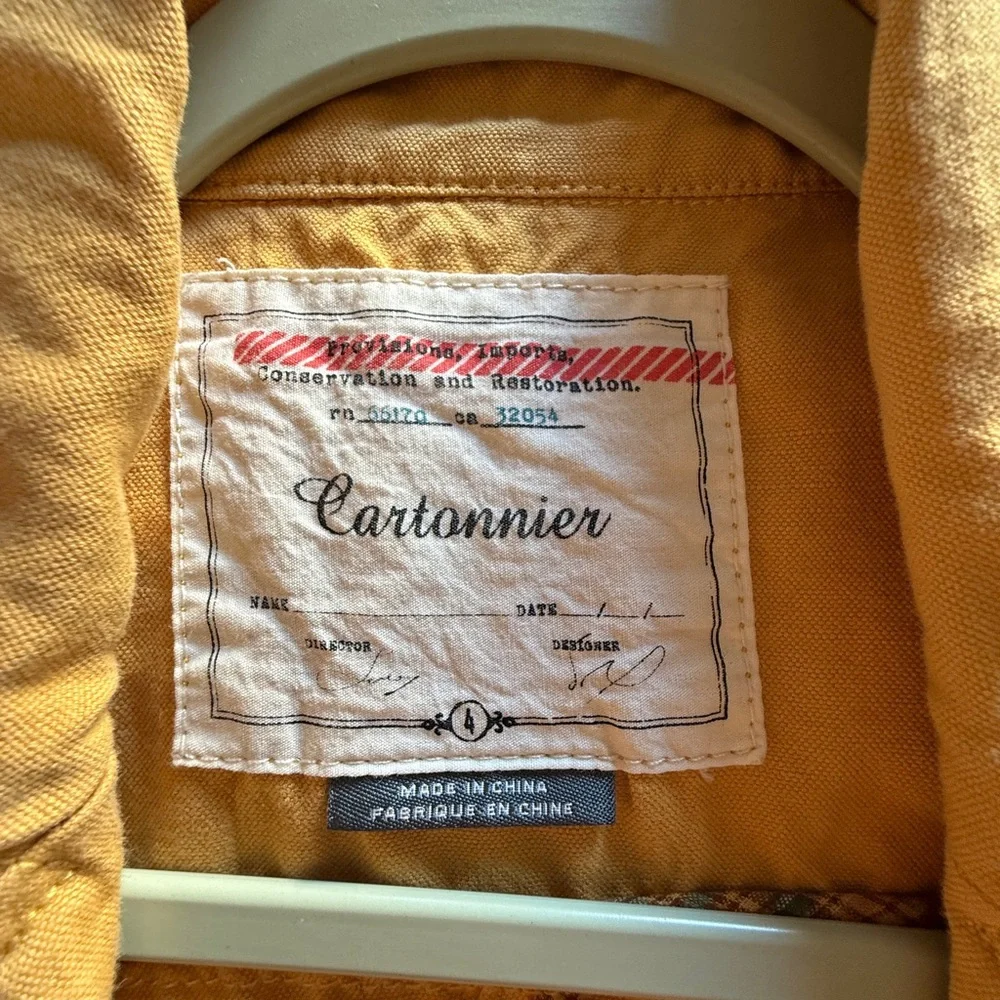Anthropologie gang — Cartonnier Mustard Yellow Jacket - Picture 2 of 5